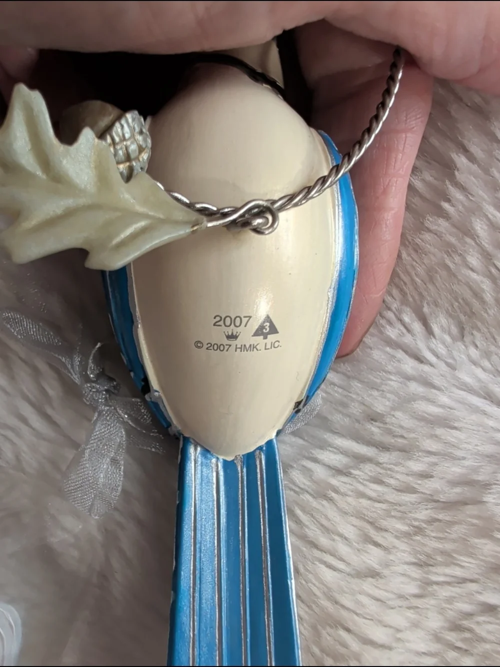 Hallmark Keepsake Ornament 2007 Blue Jay The Beauty of Birds 3rd In Series